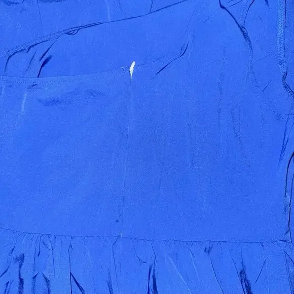 Royal Blue One Shoulder Maxi Dress With Slit XL - Picture 6 of 6